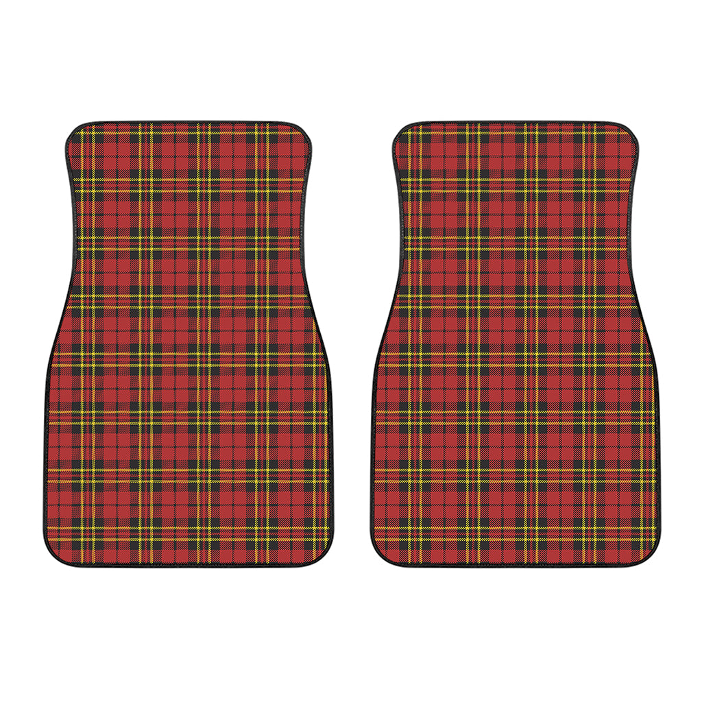 Clan Wallace Scottish Tartan Print Front Car Floor Mats