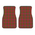Clan Wallace Scottish Tartan Print Front Car Floor Mats