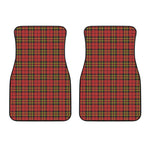 Clan Wallace Scottish Tartan Print Front Car Floor Mats