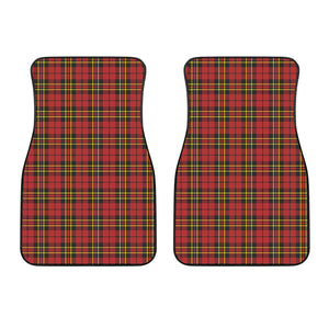 Clan Wallace Scottish Tartan Print Front Car Floor Mats