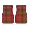 Clan Wallace Scottish Tartan Print Front Car Floor Mats