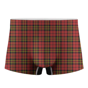 Clan Wallace Scottish Tartan Print Men's Boxer Briefs