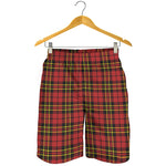 Clan Wallace Scottish Tartan Print Men's Shorts