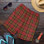 Clan Wallace Scottish Tartan Print Men's Shorts