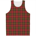 Clan Wallace Scottish Tartan Print Men's Tank Top