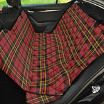 Clan Wallace Scottish Tartan Print Pet Car Back Seat Cover