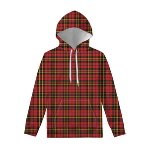 Clan Wallace Scottish Tartan Print Pullover Hoodie