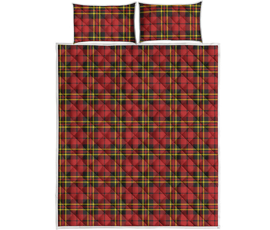 Clan Wallace Scottish Tartan Print Quilt Bed Set
