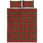 Clan Wallace Scottish Tartan Print Quilt Bed Set