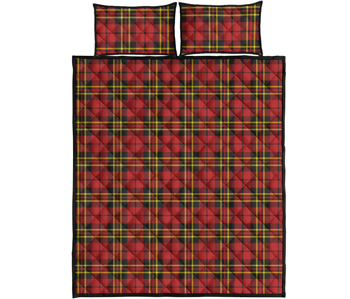 Clan Wallace Scottish Tartan Print Quilt Bed Set