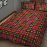 Clan Wallace Scottish Tartan Print Quilt Bed Set