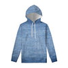 Classic Blue Denim Jeans Print Pullover Hoodie