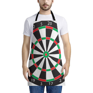 Classic Dartboard Print Apron