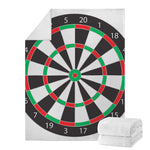 Classic Dartboard Print Blanket