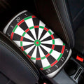 Classic Dartboard Print Car Center Console Cover