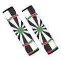 Classic Dartboard Print Car Seat Belt Covers