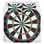 Classic Dartboard Print Duvet Cover Bedding Set