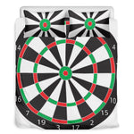 Classic Dartboard Print Duvet Cover Bedding Set