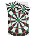 Classic Dartboard Print Duvet Cover Bedding Set