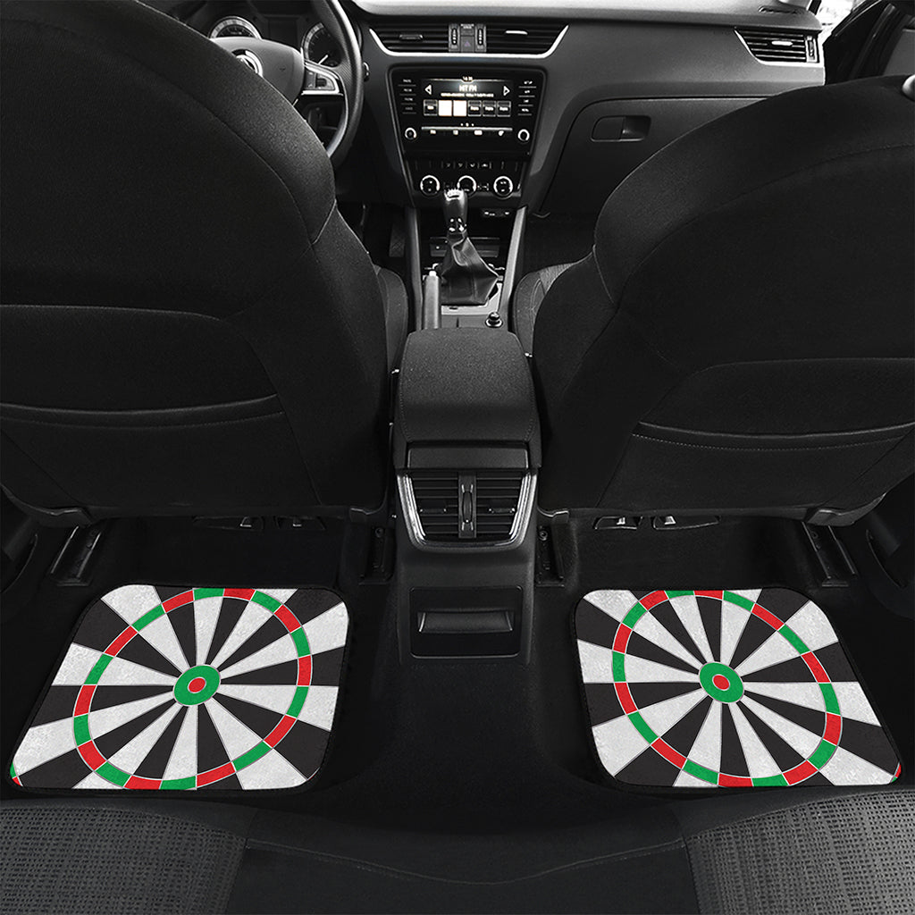 Classic Dartboard Print Front and Back Car Floor Mats