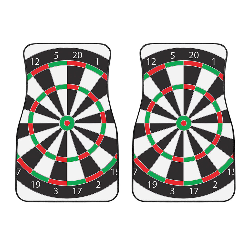 Classic Dartboard Print Front Car Floor Mats