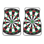 Classic Dartboard Print Front Car Floor Mats