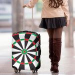 Classic Dartboard Print Luggage Cover
