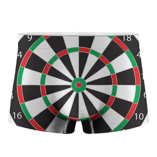 Classic Dartboard Print Men's Boxer Briefs