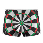 Classic Dartboard Print Men's Boxer Briefs