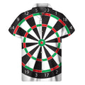 Classic Dartboard Print Men's Short Sleeve Shirt