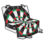 Classic Dartboard Print Pet Car Back Seat Cover