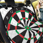 Classic Dartboard Print Pet Car Back Seat Cover