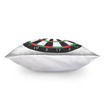 Classic Dartboard Print Pillow Cover