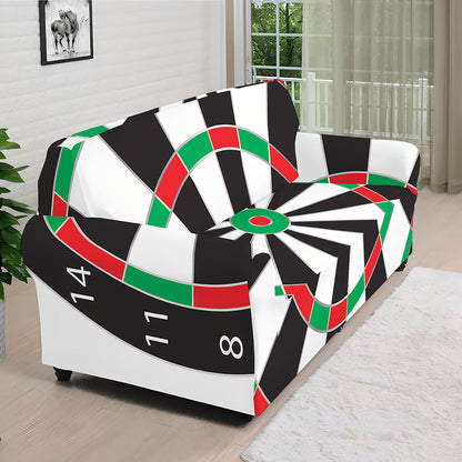 Classic Dartboard Print Sofa Cover