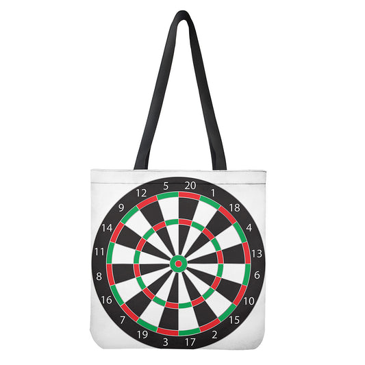 Classic Dartboard Print Tote Bag