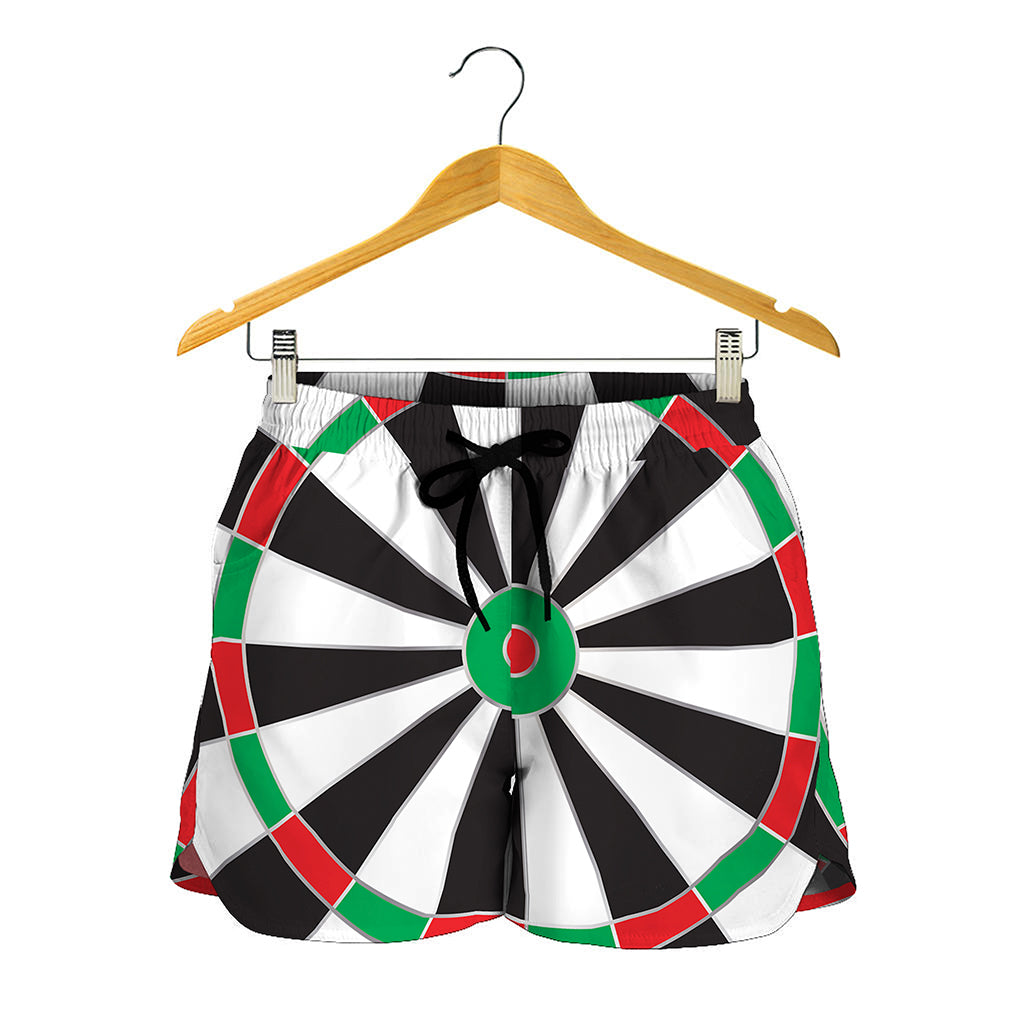 Classic Dartboard Print Women's Shorts