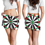 Classic Dartboard Print Women's Shorts