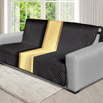 Classic Golden Cross Print Futon Protector