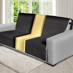 Classic Golden Cross Print Futon Protector