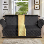 Classic Golden Cross Print Sofa Protector