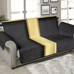 Classic Golden Cross Print Sofa Protector