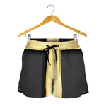 Classic Golden Cross Print Women's Shorts