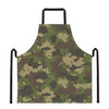 Classic Green Camouflage Print Apron