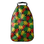 Classic Hemp Leaves Reggae Pattern Print Car Seat Organizers