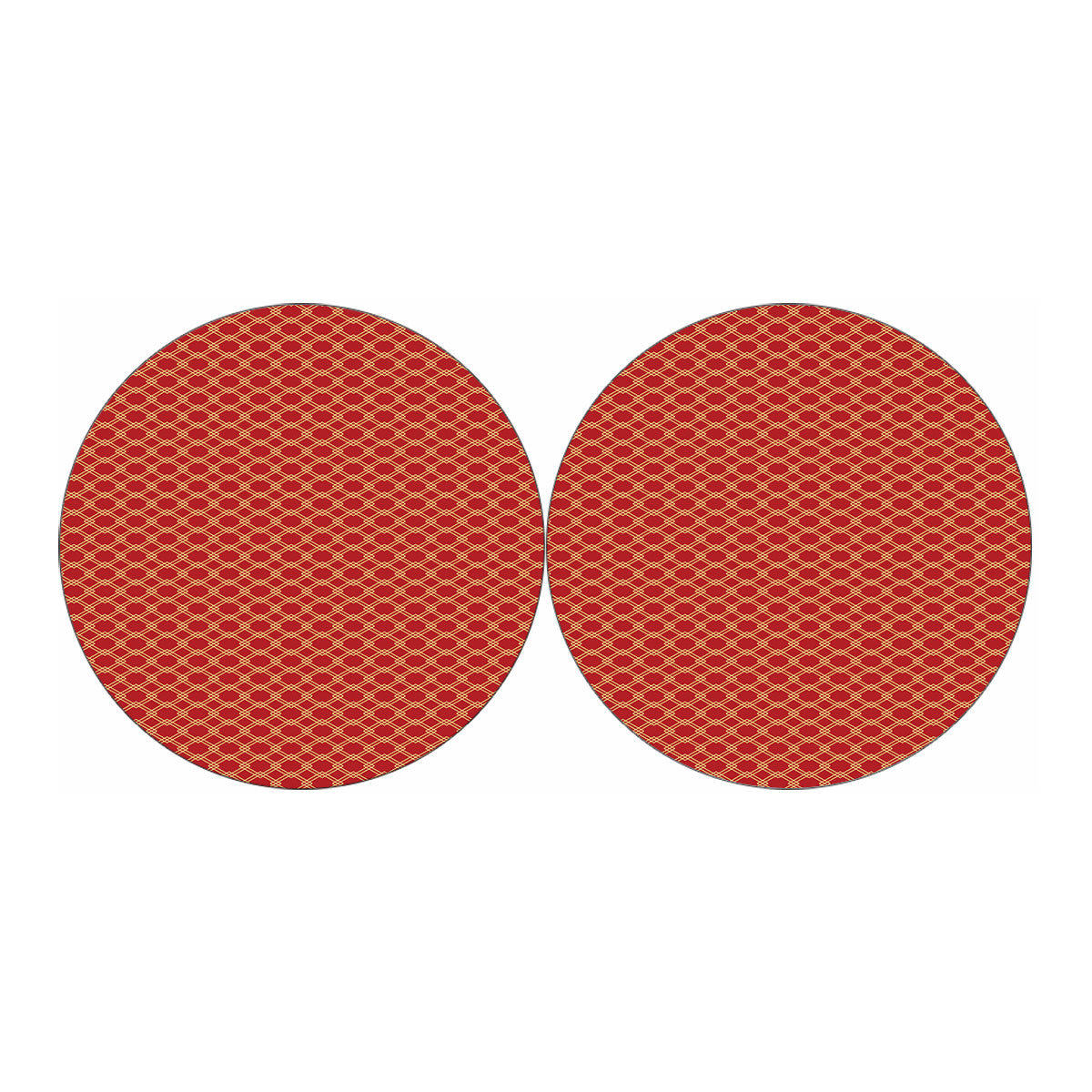 Classic Japanese Pattern Print Car Coasters
