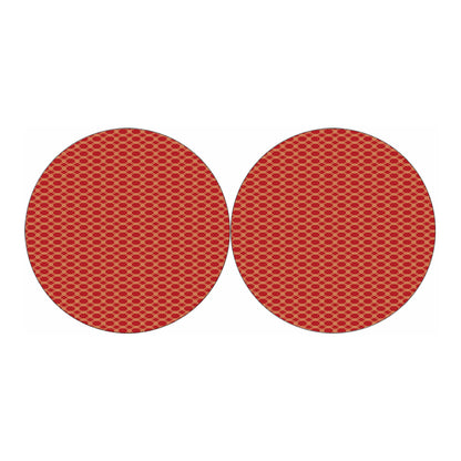 Classic Japanese Pattern Print Car Coasters