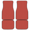 Classic Japanese Pattern Print Front and Back Car Floor Mats