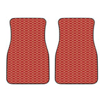 Classic Japanese Pattern Print Front Car Floor Mats