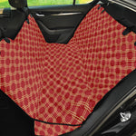 Classic Japanese Pattern Print Pet Car Back Seat Cover