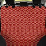 Classic Japanese Pattern Print Pet Car Back Seat Cover